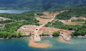 Aktivitas PT MAI di Sagea -Kiya Weda Utara Kabupaten Halmahera Tengah foto SAve Sagea