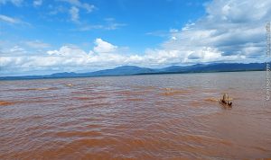 Laut seperti kuning keemasan karena adanya cemaran tambang